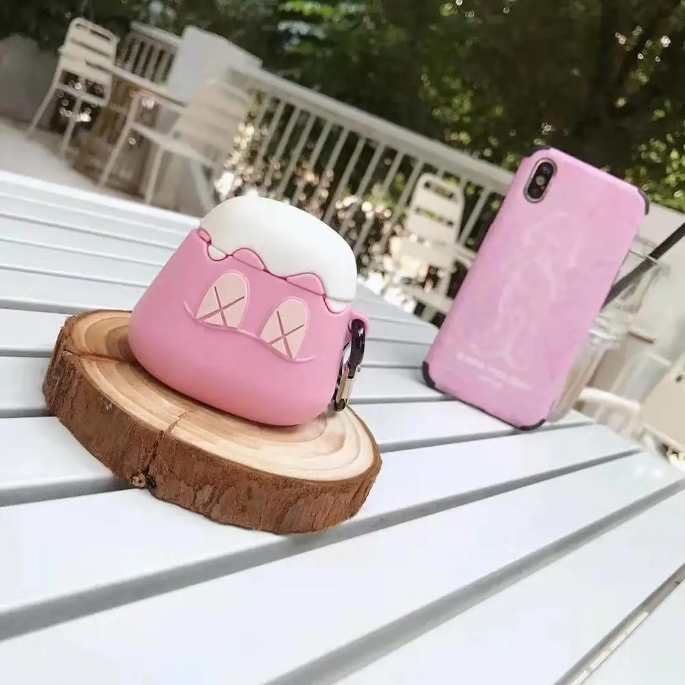 3D мягкий KA WS Япония курортного сезона на крепление Fuji Apple Airpods 1/2 Универсальный