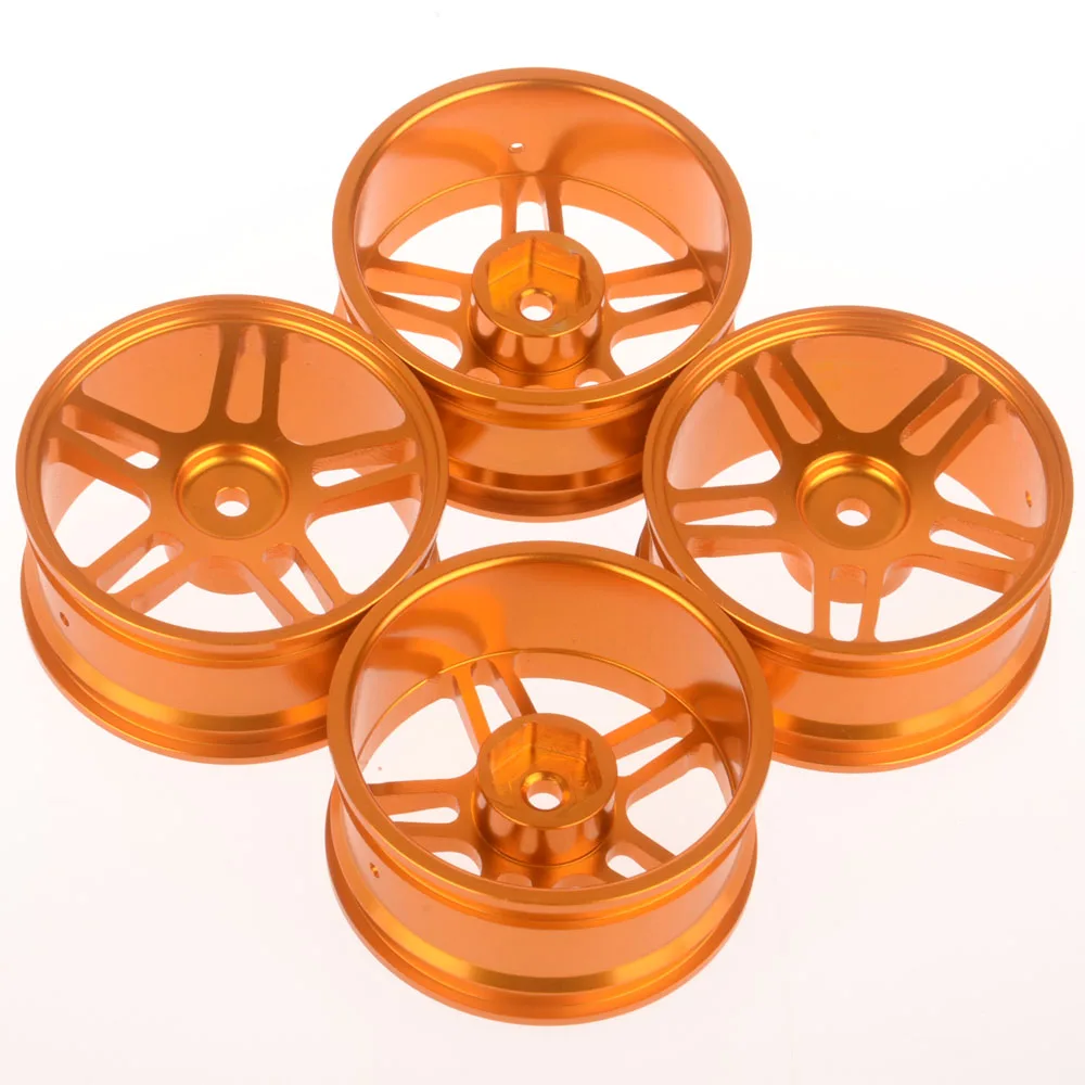 4 шт. алюминиевый сплав металлический обод для HPI HSP RC модель 1:10 на дороге гоночный