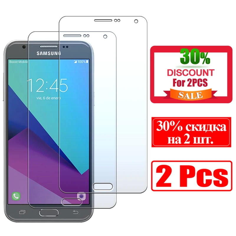 Защитное стекло закаленное для Samsung J5 2016 J3 J1 J7 6 J 1 3 5 7 J52016 5j 3j | Мобильные телефоны и