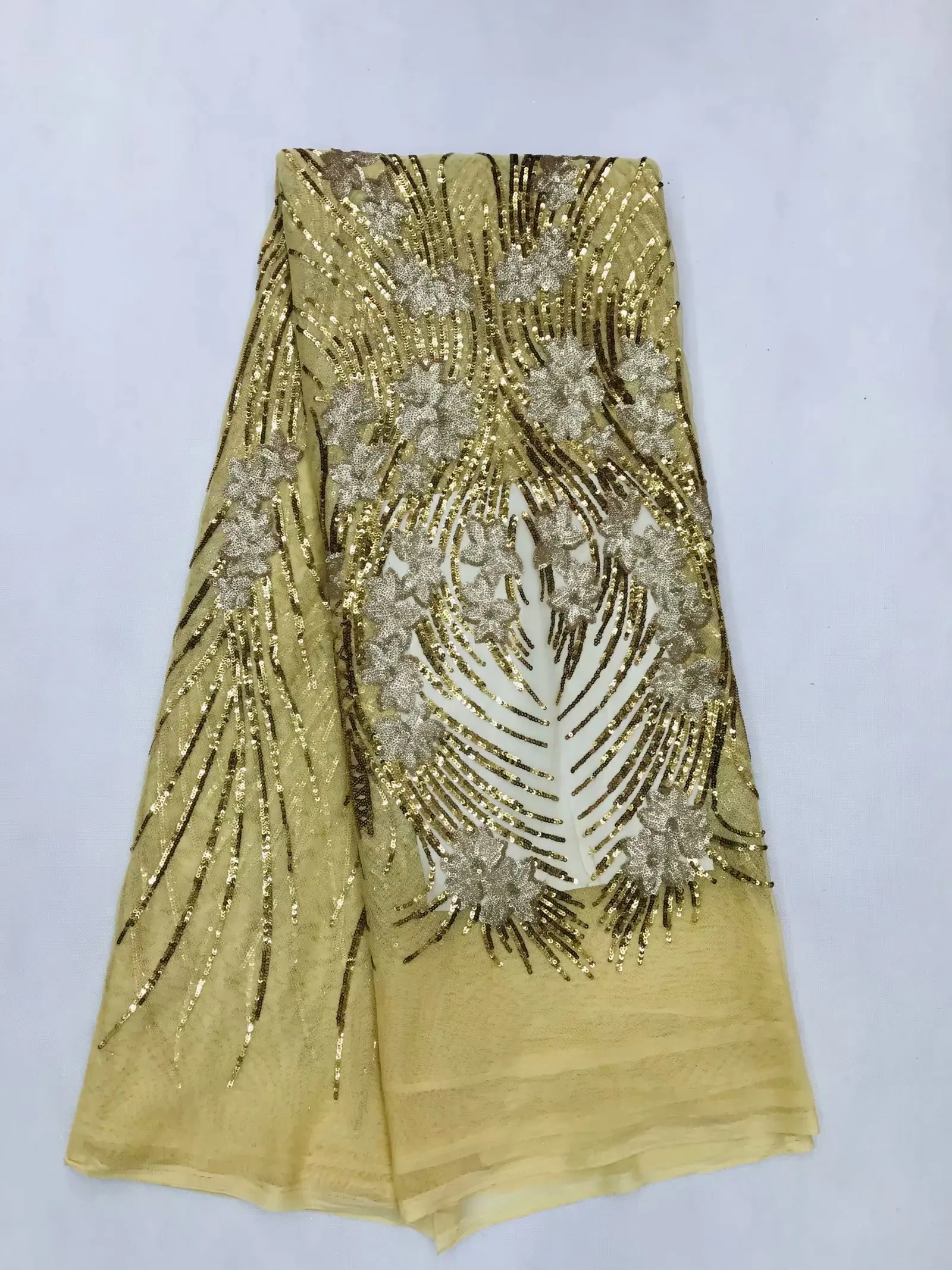 2021 высококачественные нигерийские кружевные ткани новейшая сетка африканские