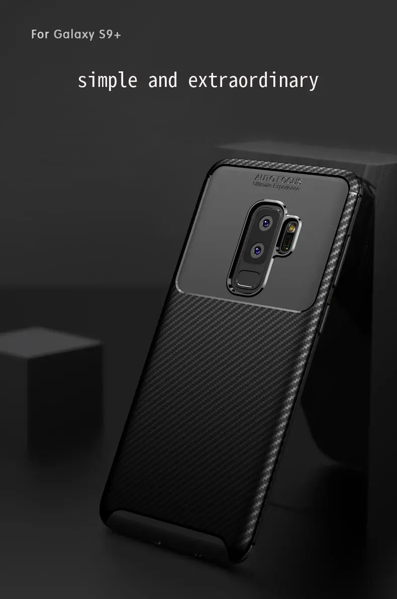 Чехол из углеродного волокна кремнезема для samsung Galaxy S9 Note10 Plus, чехол из ТПУ для samsung Note10 S9plus Galaxy Note9