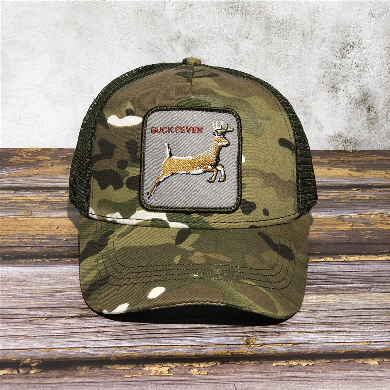 Бейсболка New BUCK FEVER ELK Pink Dog с изысканной вышивкой Кепка-тракер бейсболка