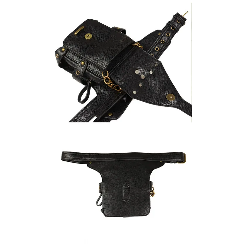 

Viking Halloween Cosplay Costume Medieval Retro Men Women Pouch Bag Gothic Steampunk Retro Pirate Leg Bag Renaissance Accessory