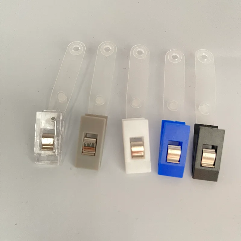 

Employees Card Press Button Hook Clamp Office Supplies Accessories 10pcs Hot Sale 6 Styles Wholesale Button Hook Hanger Clip