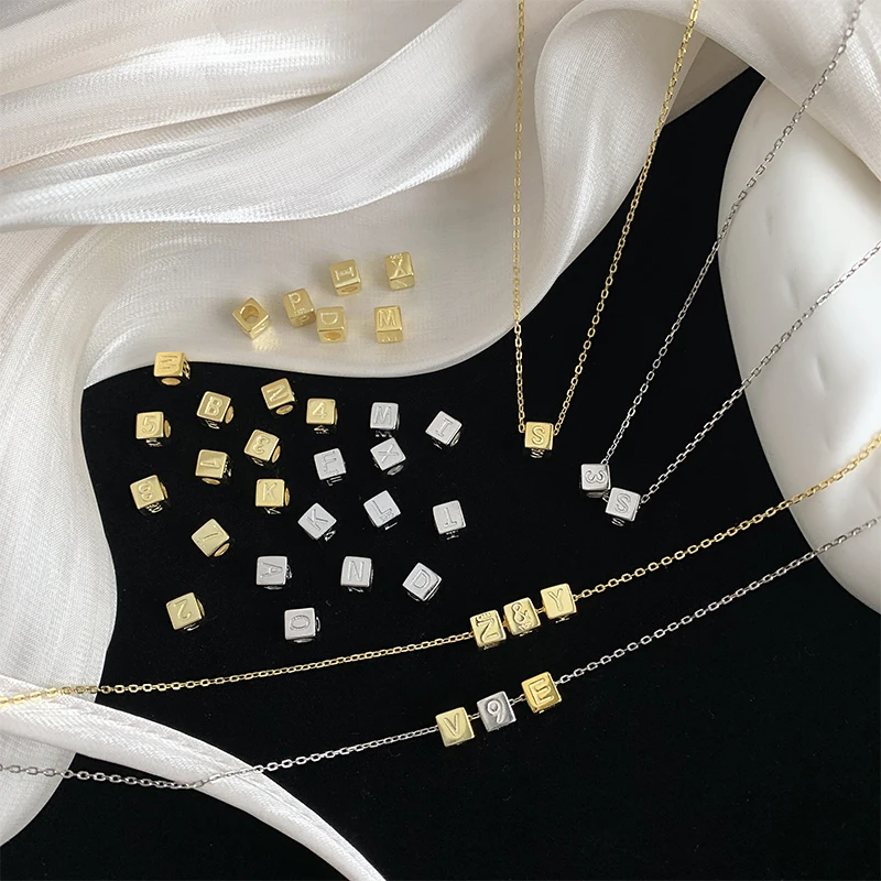 Серебряное ожерелье под заказ простое холодное стильное персонализированное