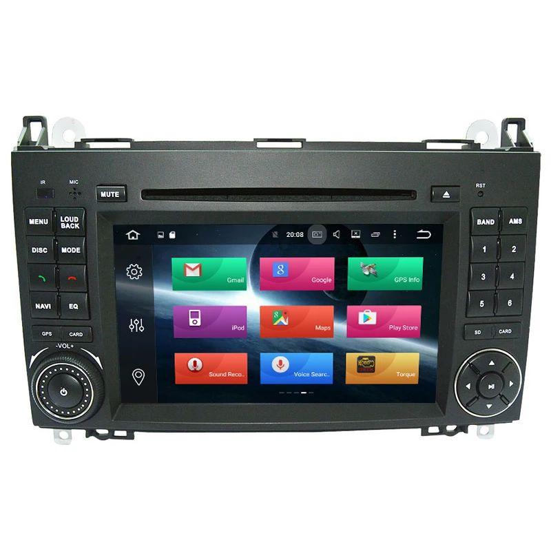 Android 10 0 Восьмиядерный автомобиль 2 din DVD GPS для Mercedes Benz Sprinter W209 W169 B200 B-class W245 B170 RAM 64G