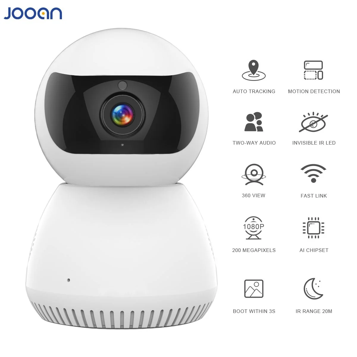 Wifi умная ip-камера с автоматическим отслеживанием PTZ Pan Tilt 2MP HD 1080P ip-камера Беспроводная PTZ камера с датчиком движения ip-камера