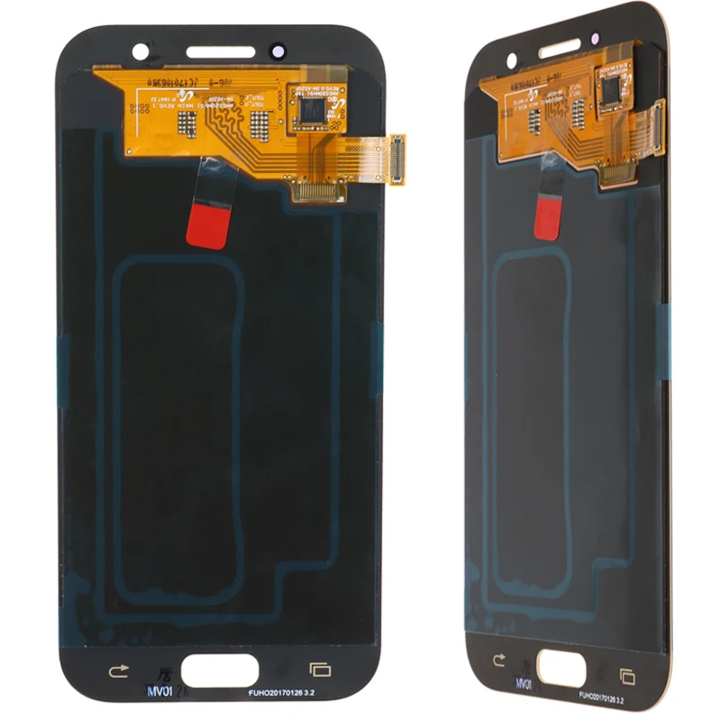 AMOLED/TFT lcd для Samsung Galaxy A5 A520 A520F SM-A520F lcd дисплей кодирующий преобразователь сенсорного экрана в сборе Сменные