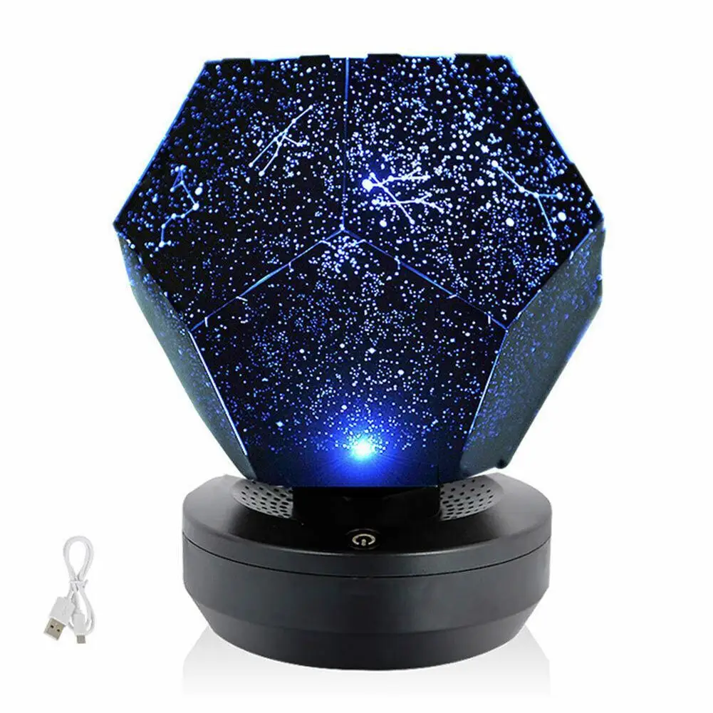 Светодиодный проектор Galaxy ночник звездное небо для дома украшение стола сделай