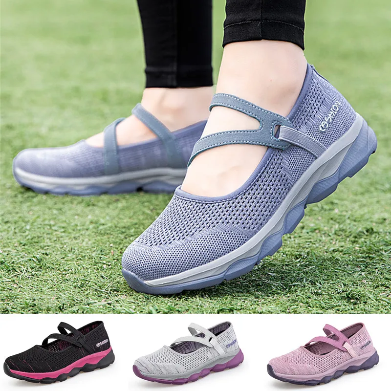 

Casual Sneaker Women Comfortable Breathable Walking Shoes Loafer Slip on Light Mom Flatform Boat Shoe Anti-slip Zapatillas Mujer