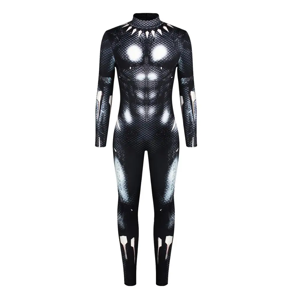 Карнавальный костюм для взрослых с черной пантерой Американский капитан косплея