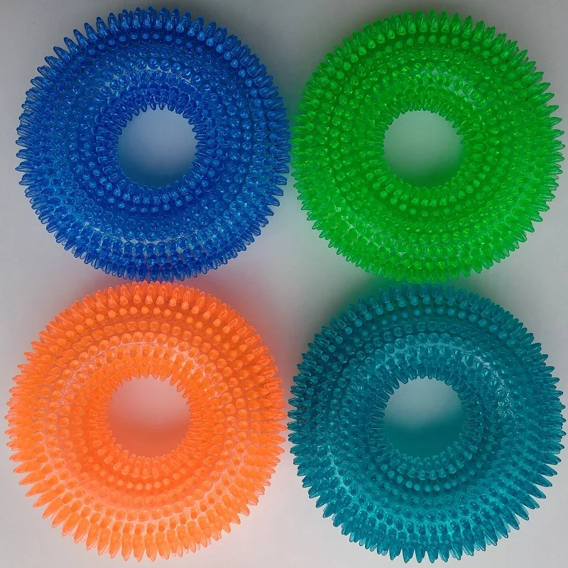 Игрушки для домашних питомцев умные интерактивные чистые зубы эластичное кольцо