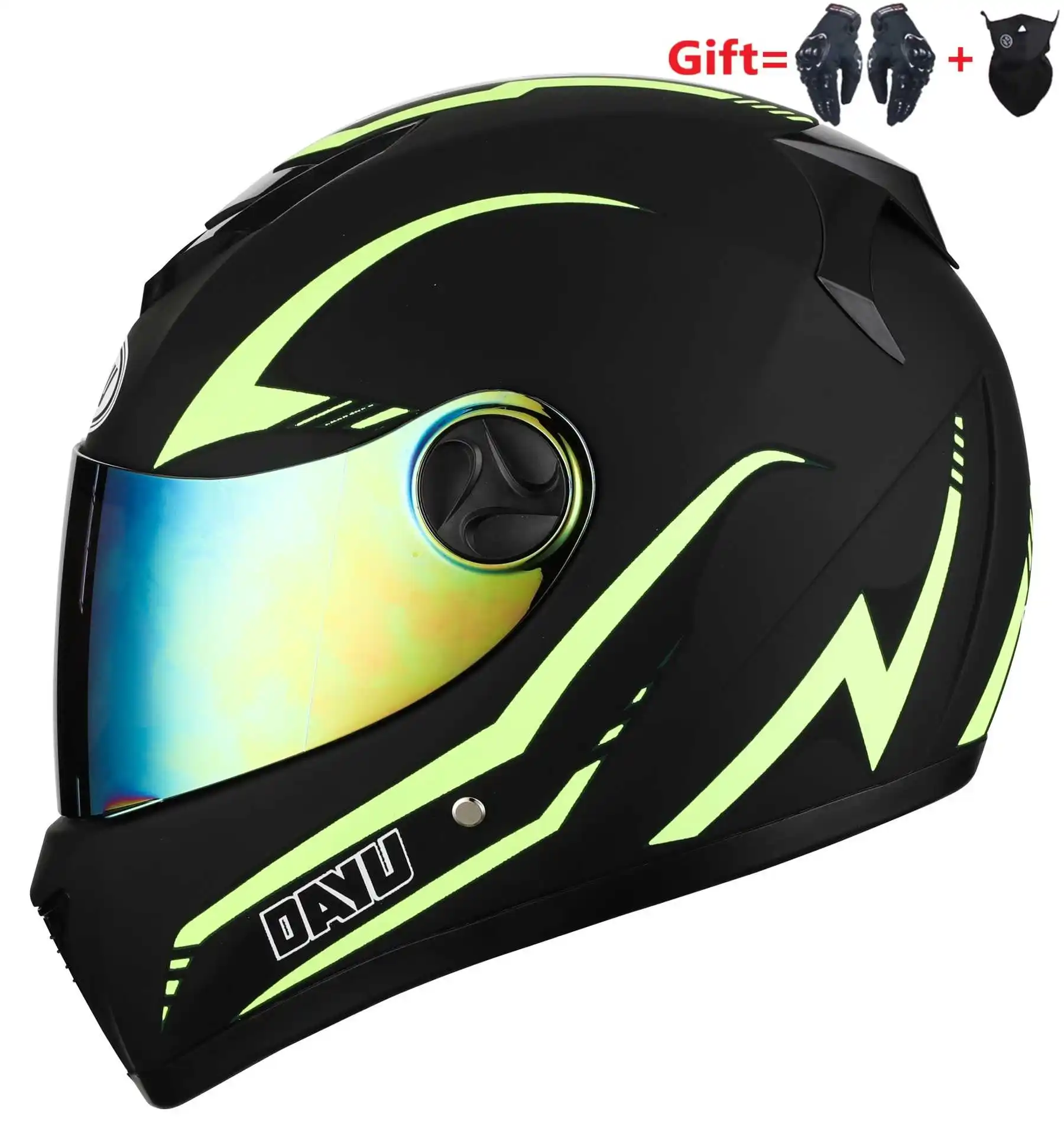 

Новая одежда для маленькой девочки 2, подарки для мотоциклетного шлема Двойной объектив DOT Мотокросс Мотоцикл Байк полный уход за кожей лица...