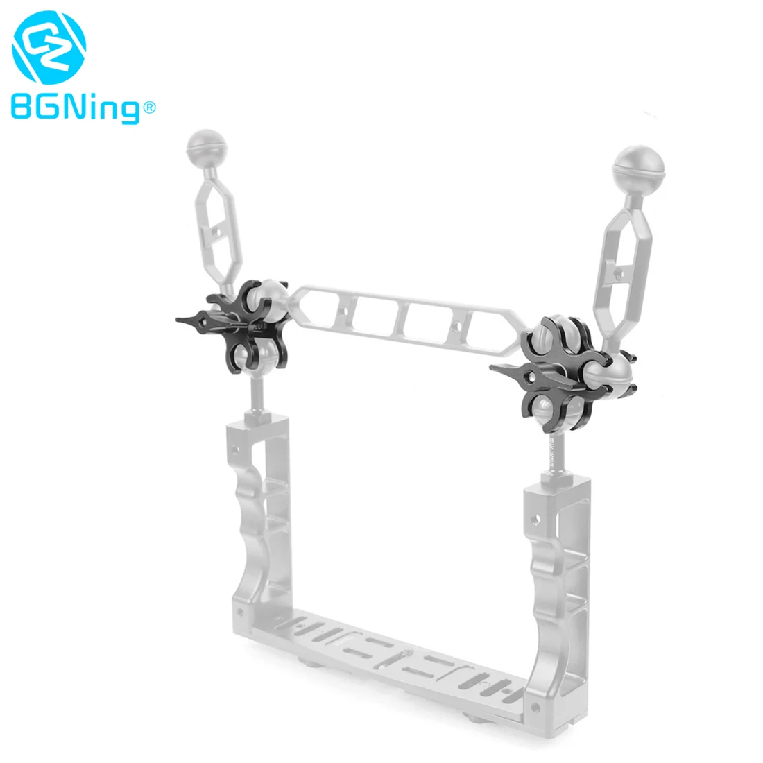 Новый BGNing ЧПУ Алюминий 2 отверстия/3 отверстия бабочка зажим светильник