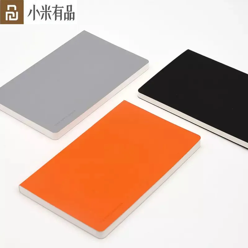 

Youpin 2pcs Kaco Noble Paper Notebook Chart Tablets Planners Drawing Notebooks PU Cover 80 Pages for Office Gift Diary Book