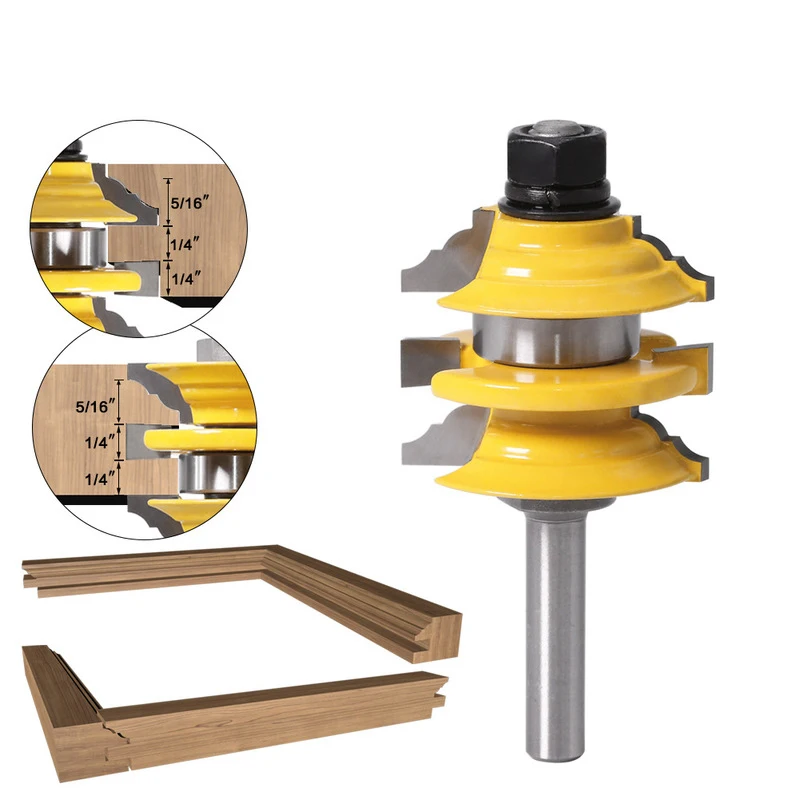 1 шт. 8 мм гравировальный станок фрезерный нож для шкафа стеклянные двери и окна