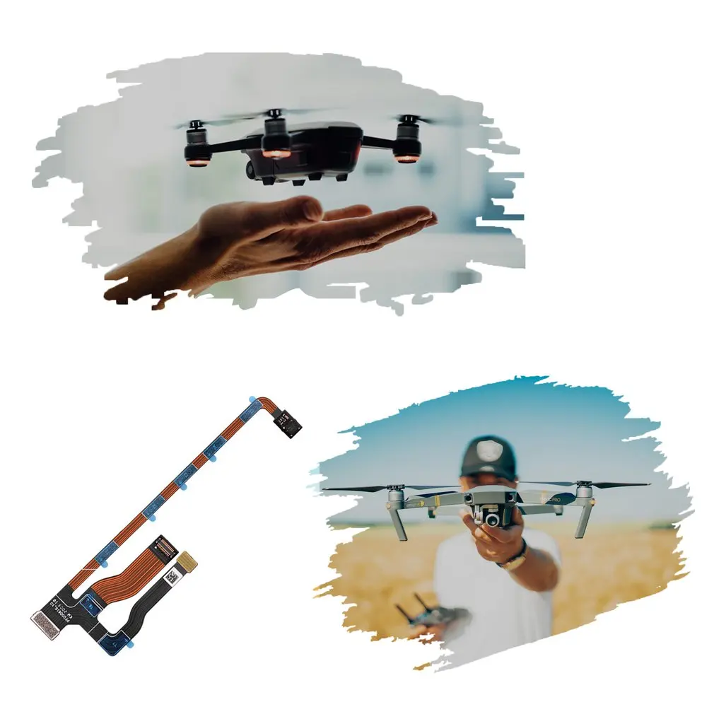 Оригинальный запасной плоский кабель для DJI Mavic Mini гибкий ленточный запасные