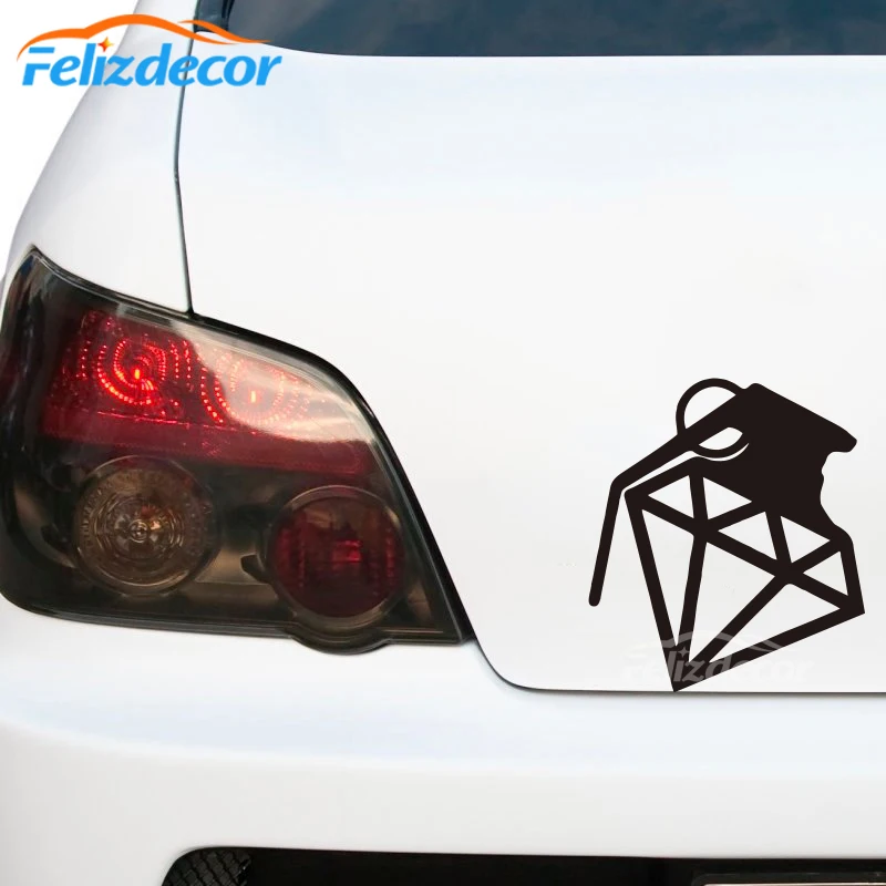 Кирпич-образный бомба кузовных наклеек и Графика для автомобиля Наклейка на окно