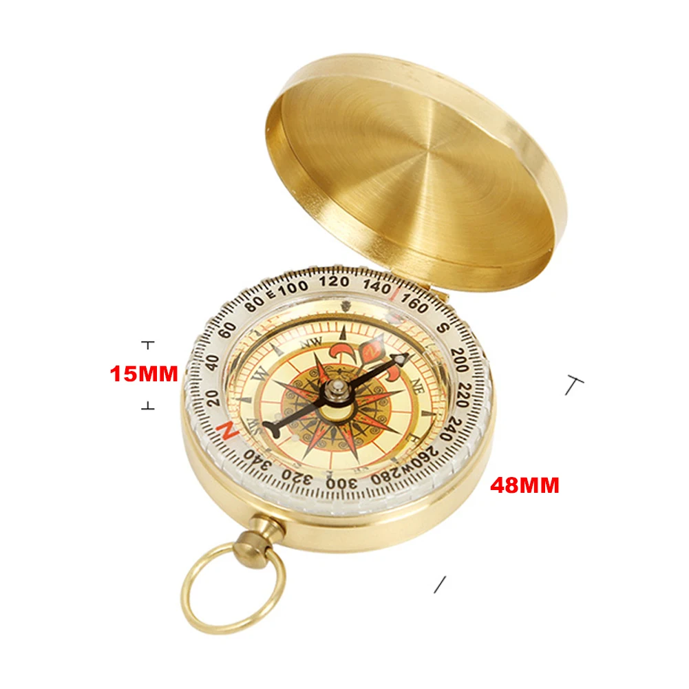 

Camping Compass Cross-Country Luminous Compass Sports Multifunctional Portable Self-Driving Adventure Orientation Instrument