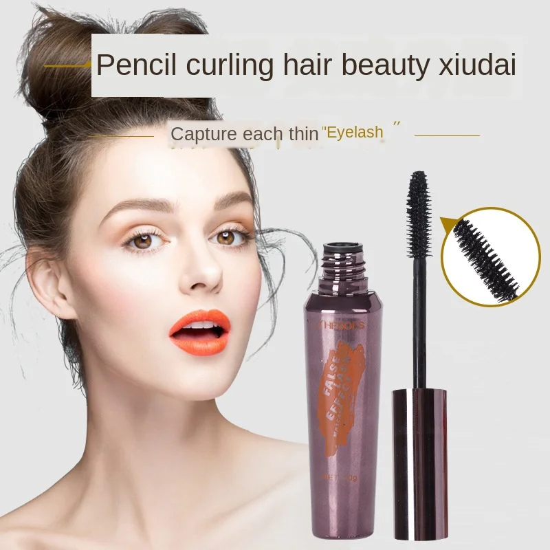 Тушь для ресниц MB 4D из шелкового волокна удлинение макияж Водостойкая тушь