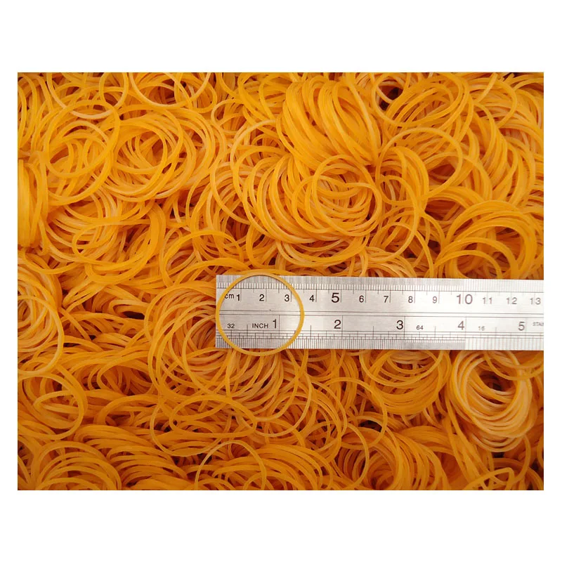 

10-60mm Yellow High Elastic Rubber Bands Rubber Rings Latex Ring Home Office Stationery Supplies Stretchable Rubber Elastic Band