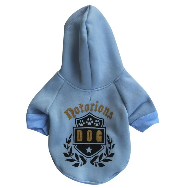 

1 шт. теплая одежда для собак Толстовка для домашних животных пальто для щенков ветрозащитная флисовая куртка с капюшоном Толстовка Одежда ...