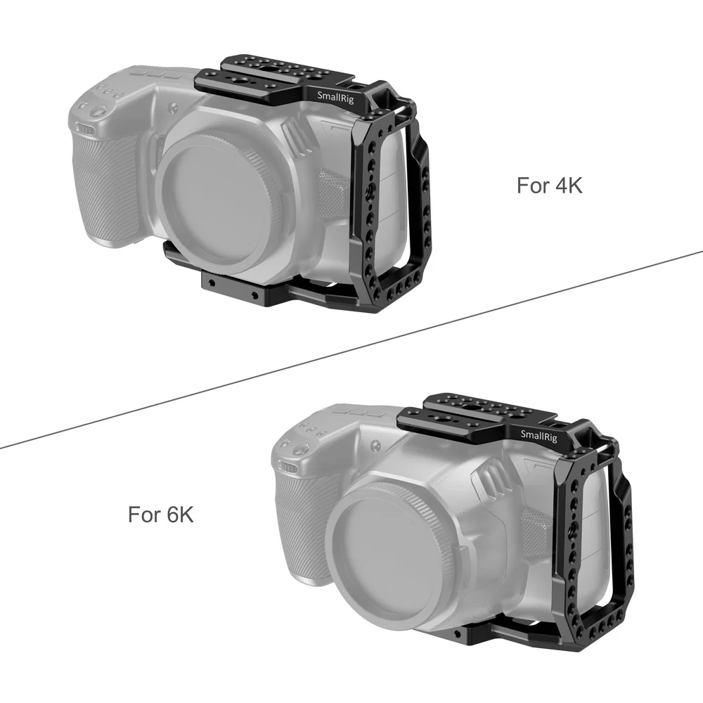 Клетка для камеры SmallRig BMPCC 4K / 6K полуклетка карманного кинотеатра с дизайном Blackmagic