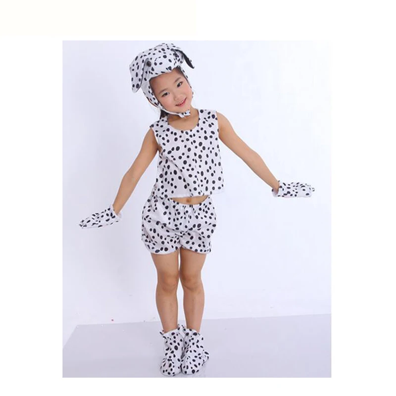 Детский костюм для косплея из мультфильма далматиня TPRPCO Хэллоуина NL990|dalmatian dog
