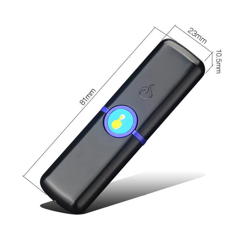 New Mini Pop-up USB Charging Cigarette Lighter Electronic Rechargeable Windproof Portable Ignition | Дом и сад