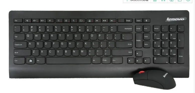 Lenovo 2,4 ГГц Беспроводная Thinkpad Combos KBRF3971 итальянская испанская Арабская французская Иврит Клавиатура+ Лазерные мыши 1600 dpi Мышь 0A34032 - Цвет: USA