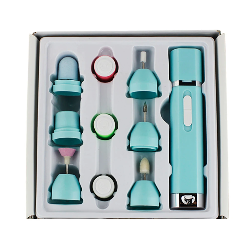 

New Arrival Multifunctional Nail Polisher Machine Electric Nail Polisher Nail Supplies Manicure Tools Nail Care Set