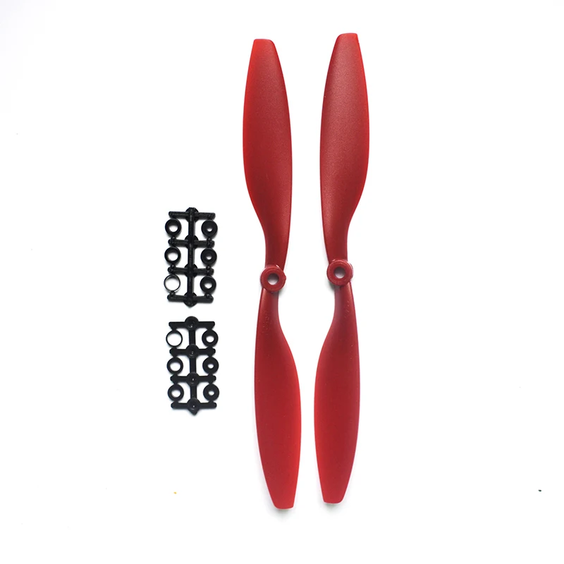 ZMR 4 пары 1045 пропеллеров ABS 2 лезвия CW CCW racing drone propellers реквизит лист для RC QuadCopter 550 FPV