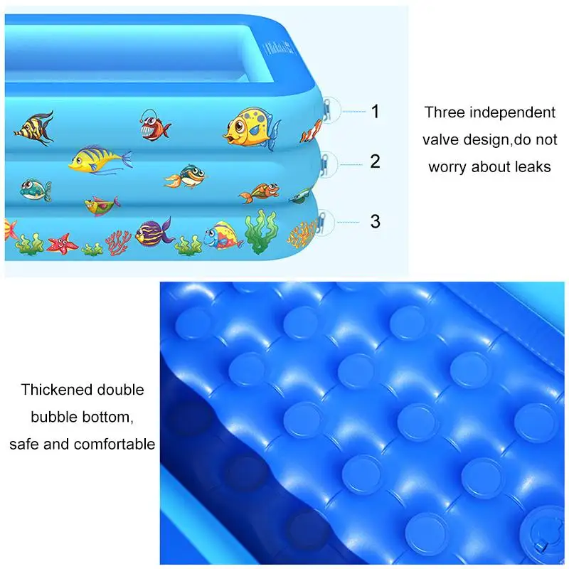 Детский надувной бассейн для домашнего использования детский гребли 110-210 см