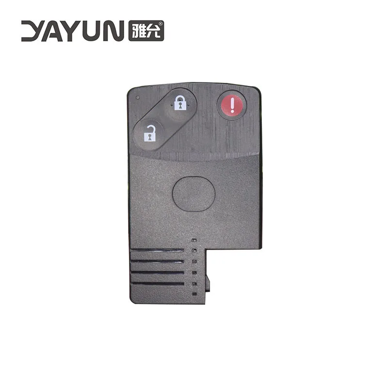 

5PCS ForMazda 2+1 Buttons smart card shell