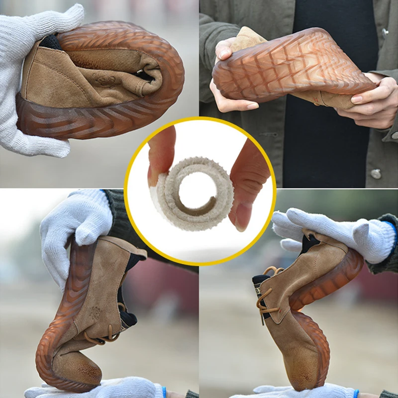 Мужские защитные ботинки от брызг и горячей сварки стальные светильник шащая