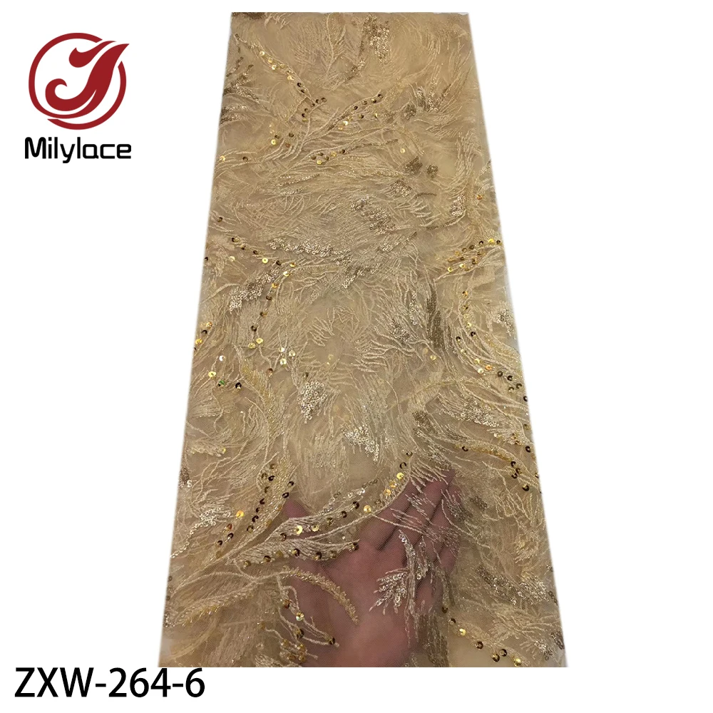 Африканский тюль кружева вышитые Чистая кружевная ткань Модная Белая