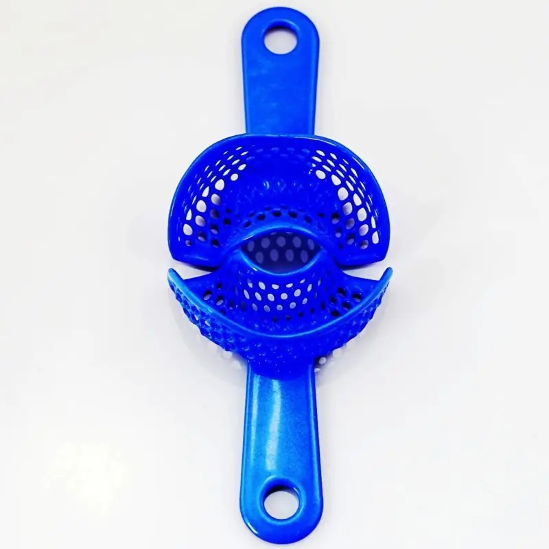 10 шт./1 набор пластиковые стальные стоматологические оттискные лотки|dental