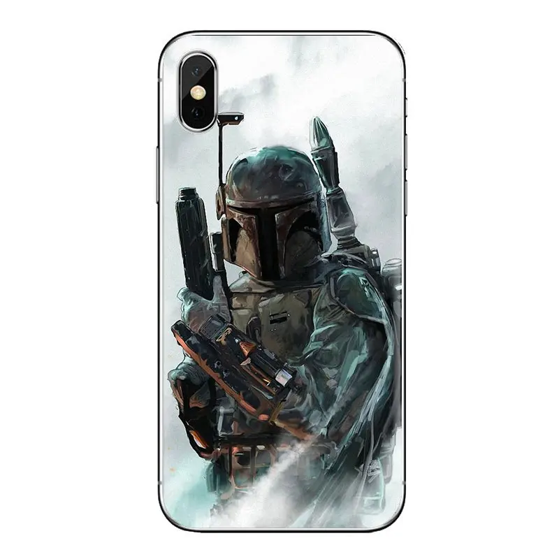 Звездные войны 7 Дарт Вейдер boba Фетт для iPhone XS Max XR X 4 4s 5 5S 5C SE 6 6S 8 Plus samsung Galaxy J1 J3 J5 J7 A3