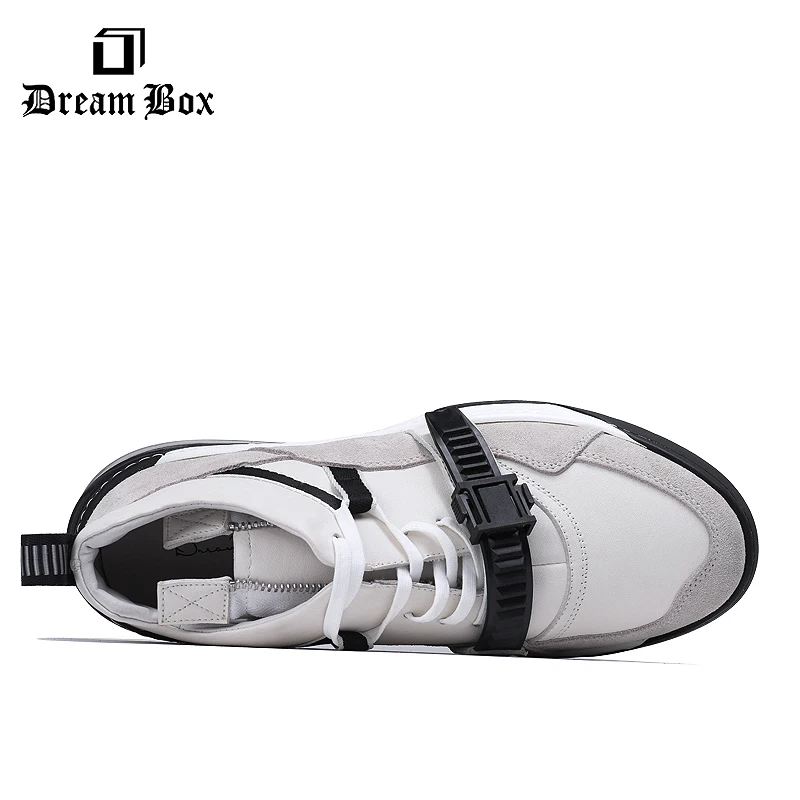 Мужская обувь на платформе Новинка 2019 года сезон осень-зима повседневная серого