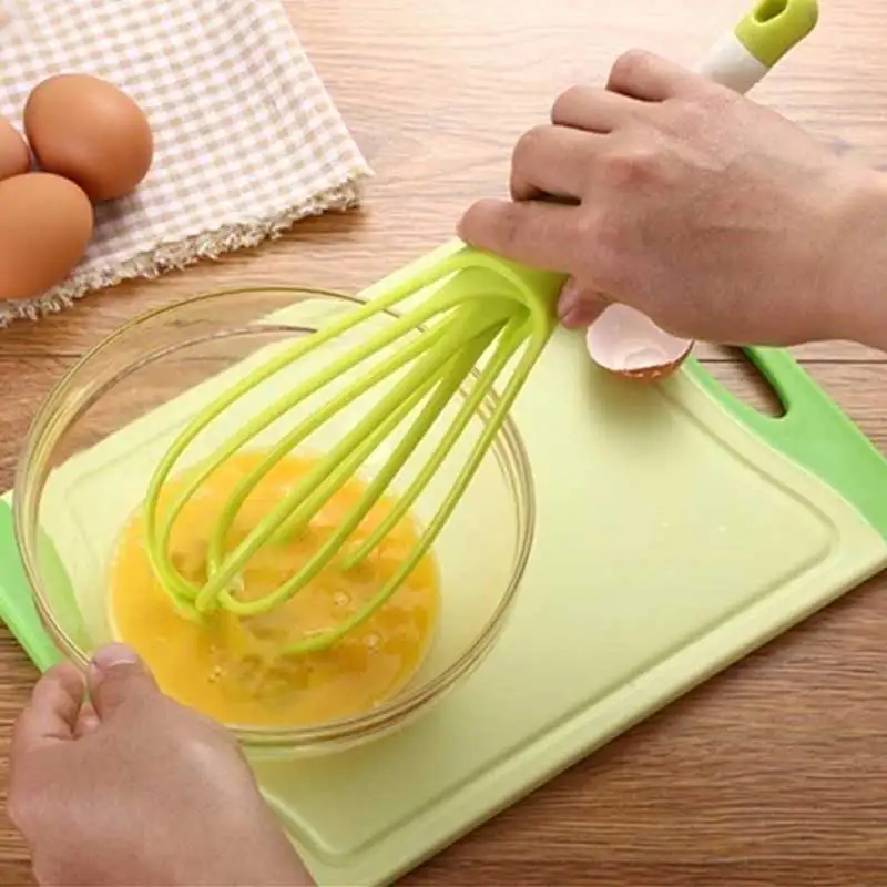 1 шт. Многофункциональный ручной пластиковый венчик 2 в для взбивания яиц и кремов