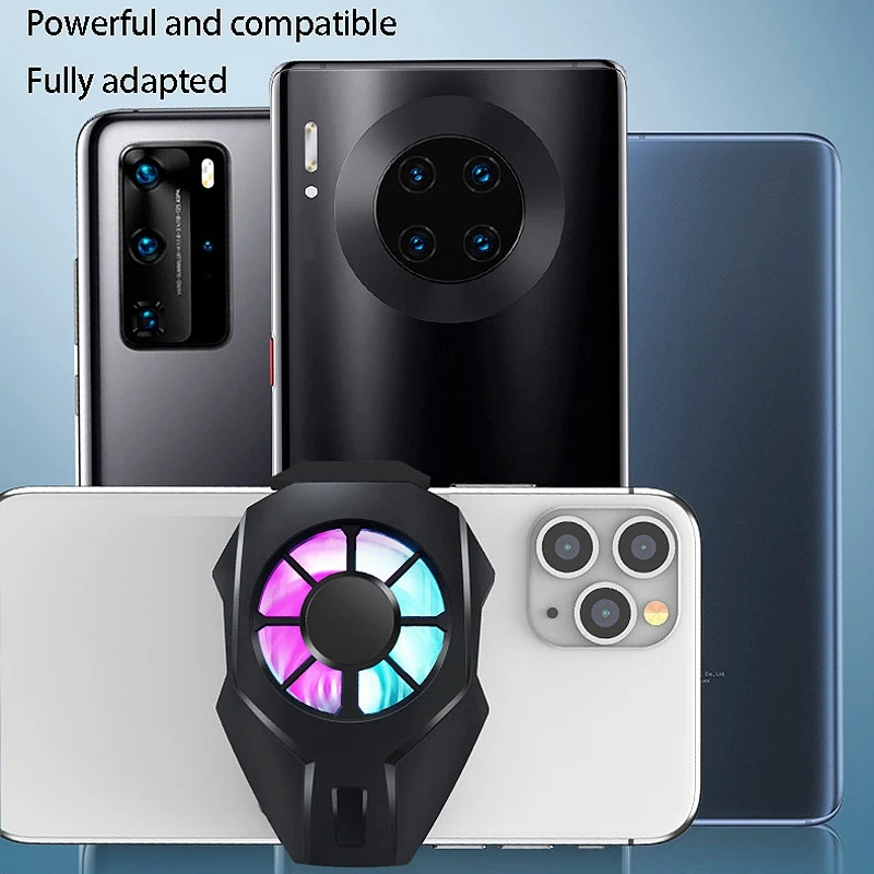 

Mobile Phone Radiator Tablet Gaming Universal Cooler Portable USB Cooling Pad Fan Heat Sink for iPhone Samsung Xiaomi