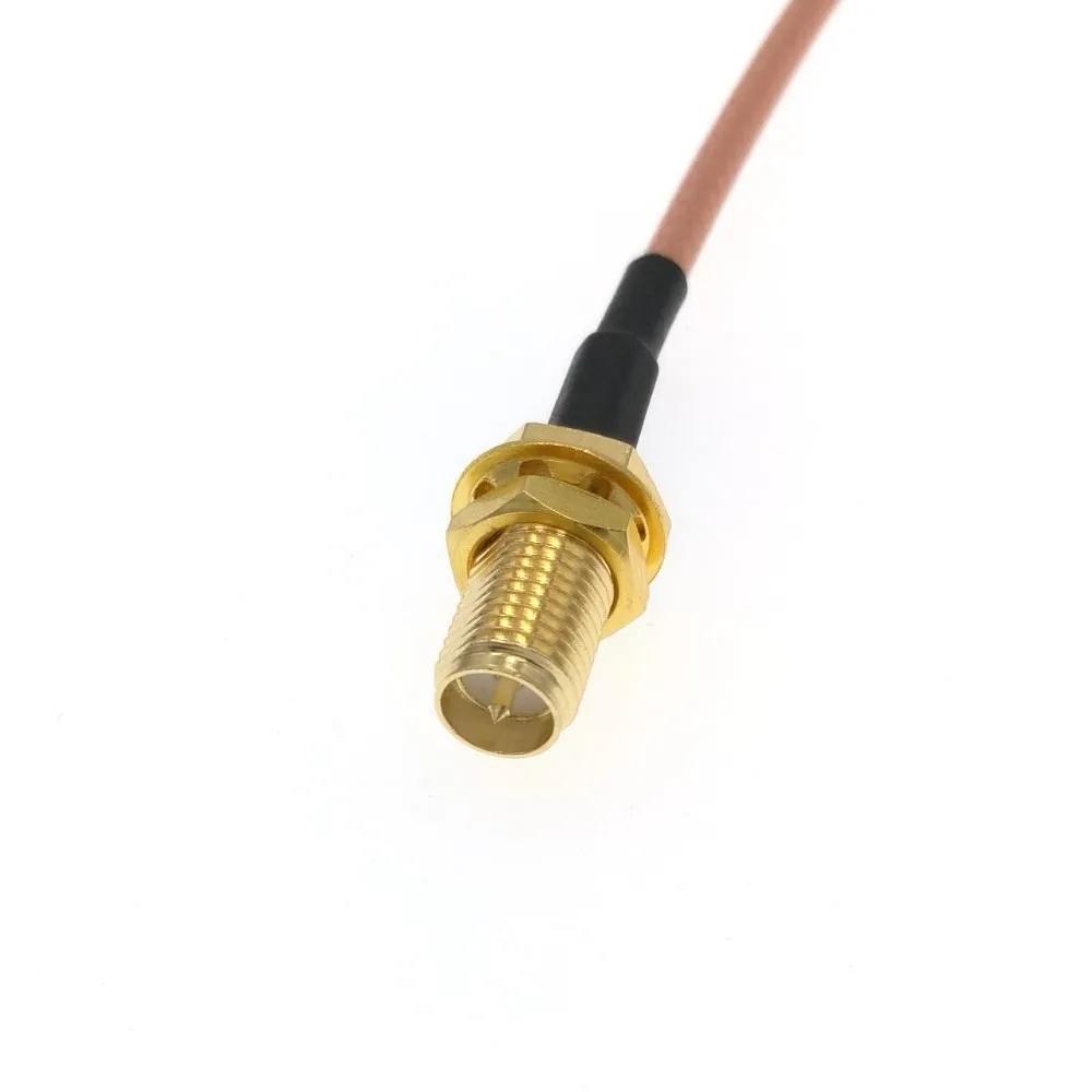 Соединительный кабель TS9 с прямым углом к гнезду папа 10 шт. RG316 RF 8 дюймов 20 см для