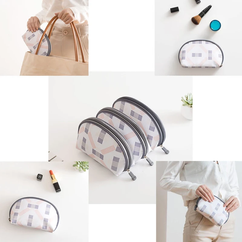 

NEW Toiletry Makeup Bag Lazy Quick Pack Travel Drawstring Storage Casual Handbag