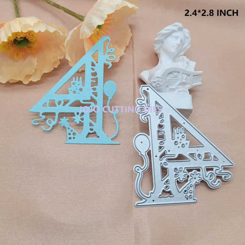 Большие цифры 0-9 шаблон Новая обложка металлические режущие штампы