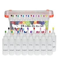 tie dye kit diy fabric dye set textile paint set kids graffiti dye powders kit safe 18 colors decoration for arts crafts party