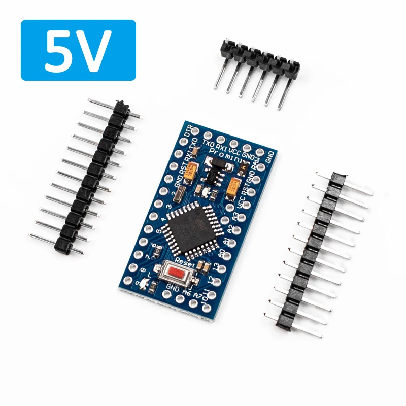 Pro Mini 328P-AU 5V 1 шт./лот ATMEGA328P Pro Mini 328 мини ATMEGA328 3,3 В/8 МГц 5 В/16 МГц для Arduino - Цвет: Pro Mini 328P-AU 5V