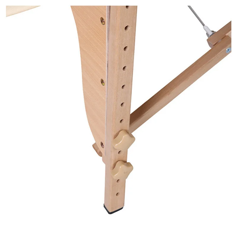 Массажная кровать простая деревянная портативная иглоукалывающаяся прижимная