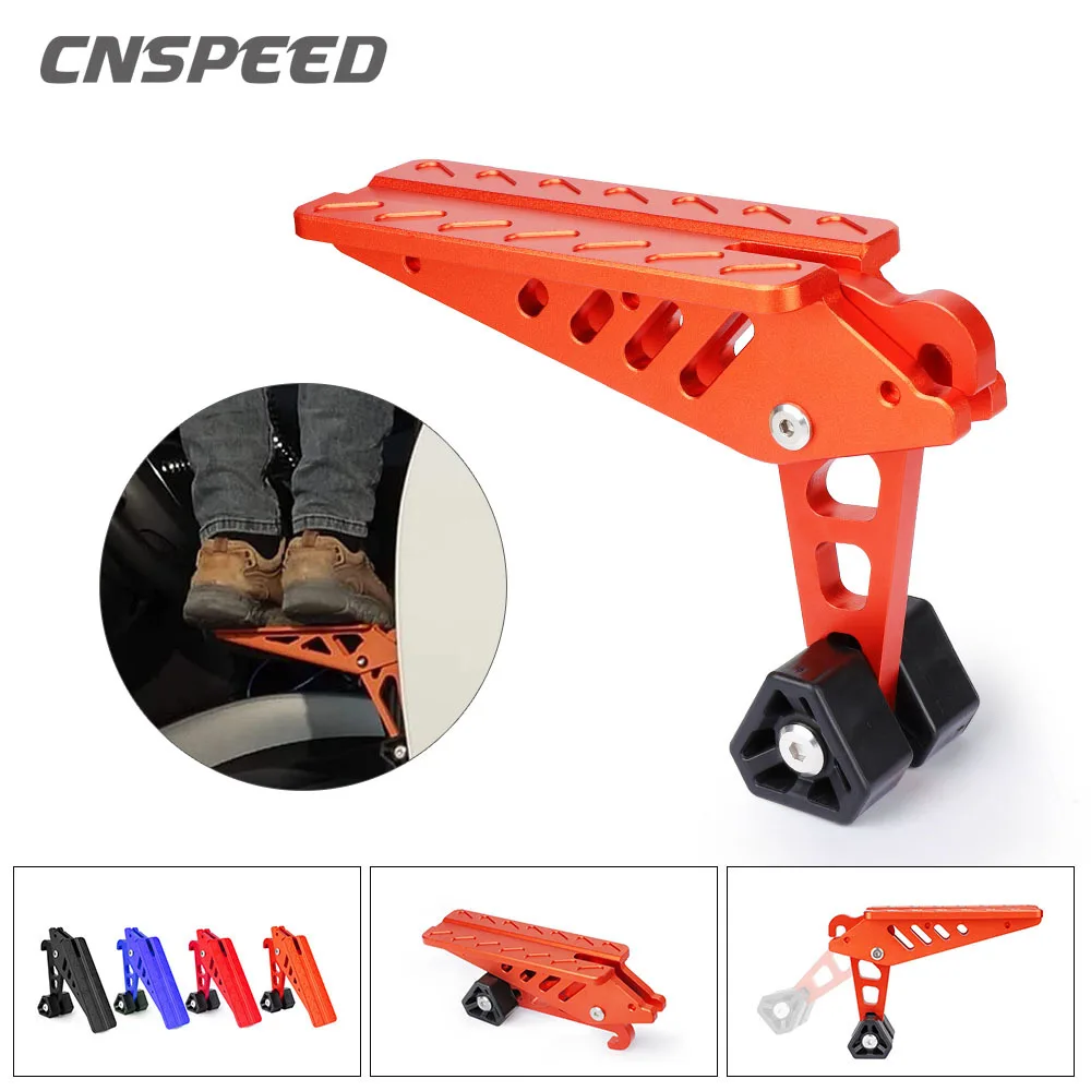 

2022 400 lbs Car Door Step Aluminium Auxiliary Foot Pedal Car Foldable Roof Rack Step Auto ​Car Door Step Universal Latch Hook