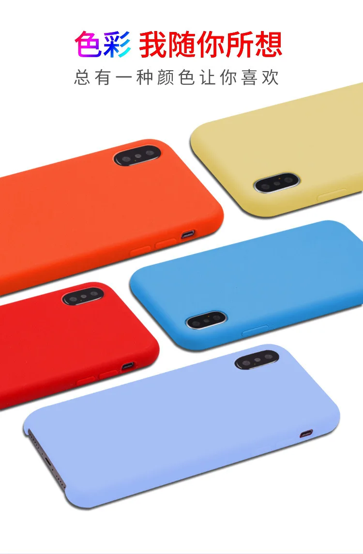 

20pcs Case for iPhone 11 12 Pro 12 mini 6s 7 8 Plus Liquid silicone cover for iPhone 12 11 Pro Max Xs XR SE 2020