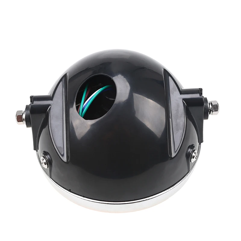 Автомобильные фары POSSBAY для мотоциклов хромированные и черные галогенные лампы